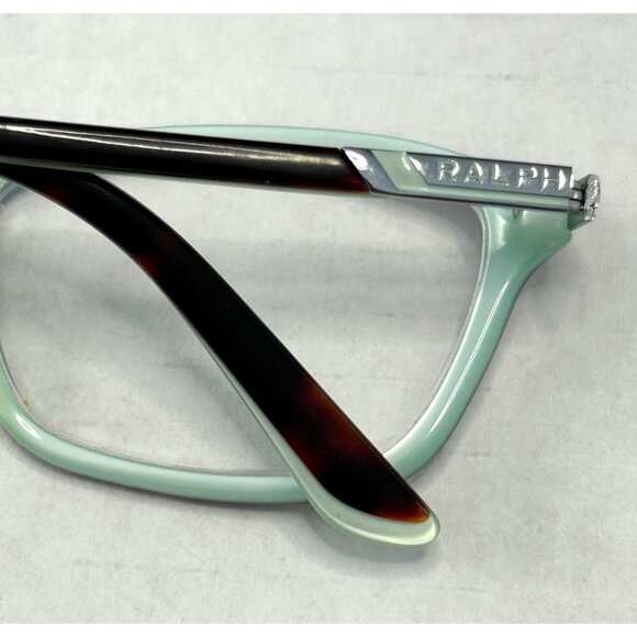 Ralph Lauren Womens Eyeglasses RA7044 52-16 135 Tortoise & Mint Frame - Picture 5 of 13
